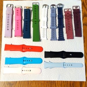FITBIT VERSA Watch Bands For Versa 1 or Versa 2. Lot of 14 bands for one price